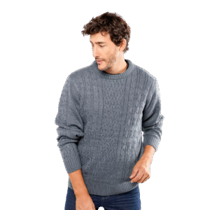 Sweater hombre trenzado